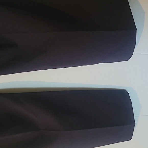 Liz Claiborne Navy Blue Elizabeth Curvy Slacks NWT Size 16S. - Picture 7 of 7